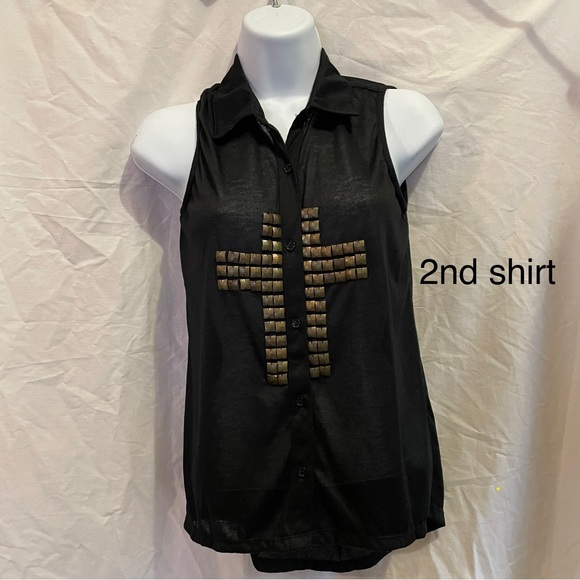 Bundle Rue 21 black button downs - Picture 10 of 16